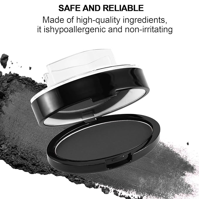 Boobeen Eyebrow Seal Stamp Powder - Waterproof 3 Seconds Eye Make Up Nature Coloring Kit - Creates Natural Looking Brows for Makeup Beginners