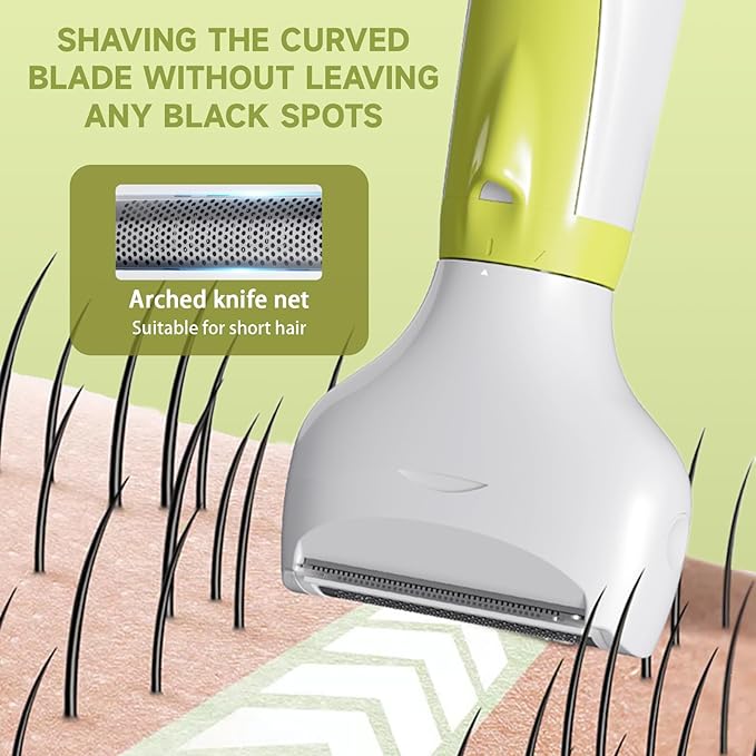 Electric Razor for Women- 4 in 1 Electric Shaver for Women, Wet & Dry Bikini Trimmer and Facial Hair Remover,Eyebrow Razors Nose Hair Trimmer Rechargeable Personal Trimmer Groomer for Body Hair 8868