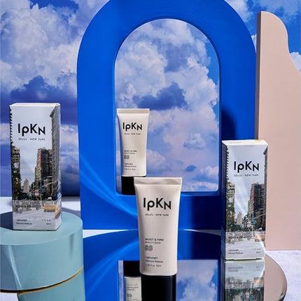 IPKN Moist & Firm BB Cream - Ultra-Hydrating Daily BB Cream with or without SPF40 - Lightweight, Non-Greasy Face Base with Antioxidants for Smooth, Radiant Skin