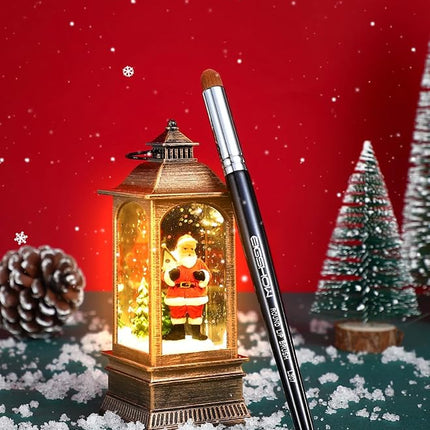 Lip Brush, EIGSHOW Lip Smudge Brush Round head for Gloss Lipstick, Multi-purpose Makeup Blending Applicator, Reusable (L307)