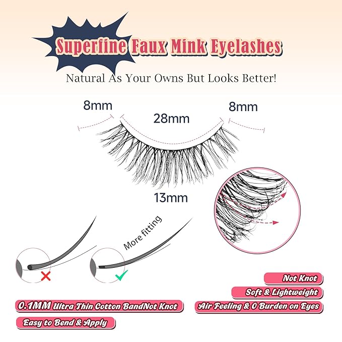 Eyelashes Natural Daily Lashes False Eyelash Lash Strips C Curl Siligli