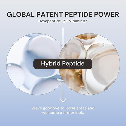 Kurved Skin Aging Curve Hybrid Peptide Serum, 1.01 fl oz (30 mL) | Anti-Aging Hydrating Niacinamide | Lightweight, Non-sticky, Buildable | K-Beauty face serum for fine lines, firming & elasticity