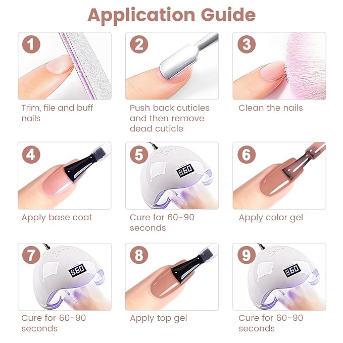 RARJSM Nude Gel Nail Polish Chestnut Pink Neutral Skin Tone Sheer Jelly Gel Polish 1PC 15ml Single Bottle Cream Transparent Pink Nail Gel Polish Soak off UV LED Cured for Home Salon DIY Manicure