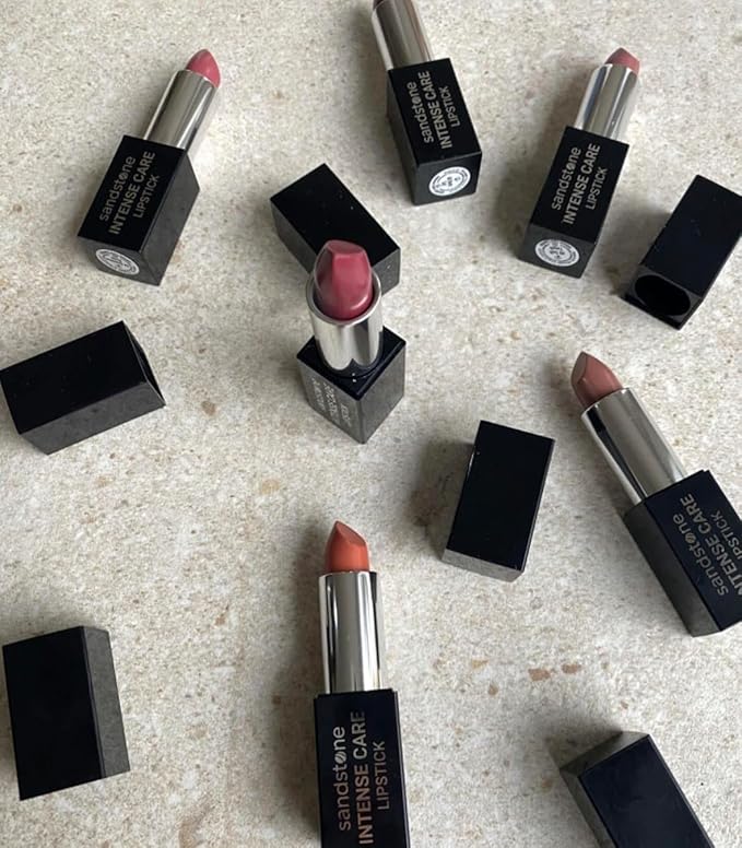 Intense Care Lipstick - a hypoallergenic, gluten free, caring formula, with active and moisturizing ingredients. (45 Hazel, 3,5 g)