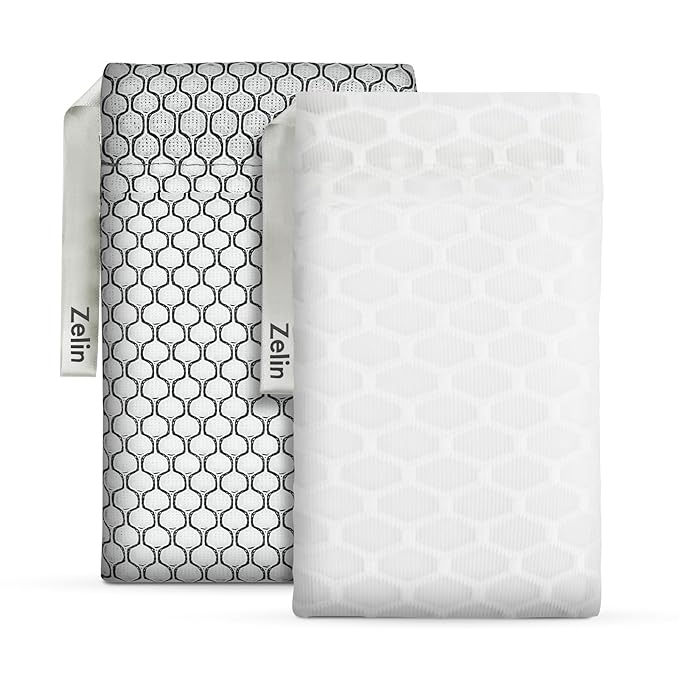 zelin Soap Saver Bag, 2 Pack Exfoliating Bath Sponge With Dual-Layer Honeycomb Mesh, Bar Soap Pouch for Frothing And Skin Cleansing (Pearl White And Ink Black)