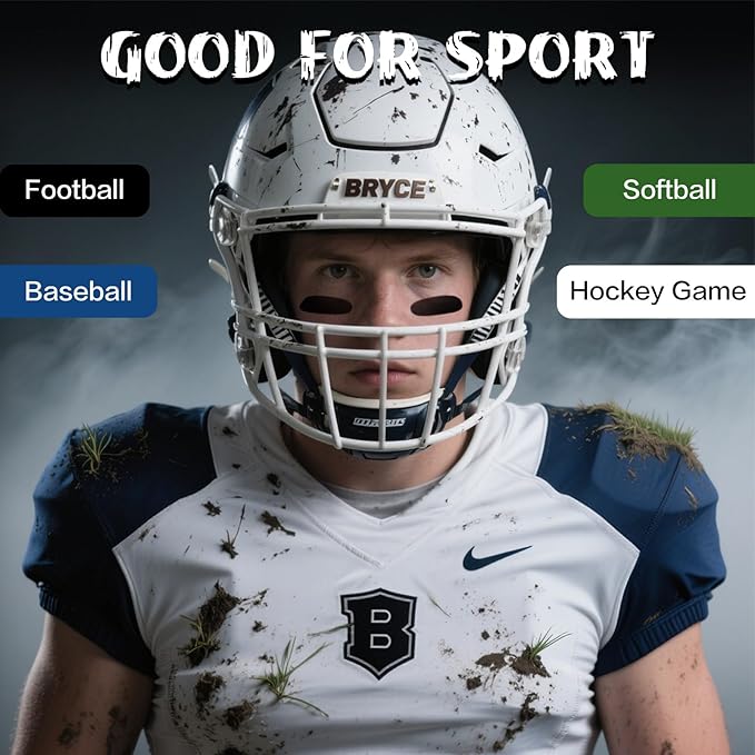 BOBISUKA Black Face & Body Paint Stick Water-Based Washable Face Paint Makeup Stick for Halloween Clown, Skeleton, Skull, Joker, Cosplay, SFX, Sports Eye Black & Costume Party