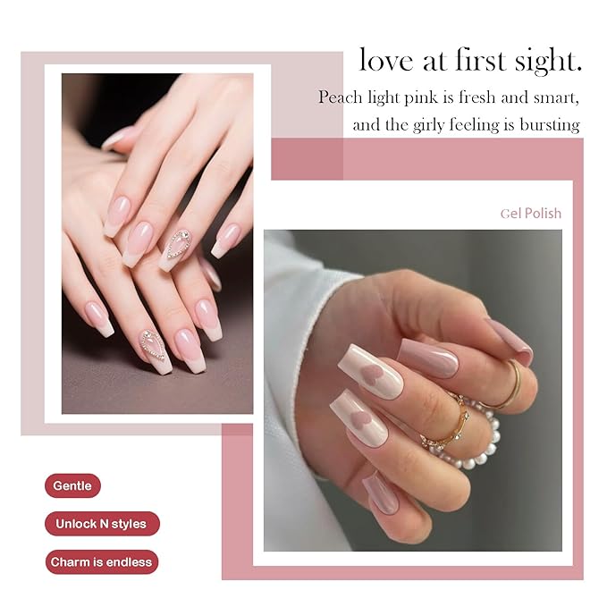 CAMILA ¿ 6pcs 15ml Gel Polish Set Red Pink Nude Green Yellow Gel Nail Polish Kit Soak Off Gel Polish Manicure Salon For Women C Set