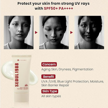 K-SECRET SEOUL 1988 Sun: Pine Tree + Ceramide 50mL / 1.7 FL OZ