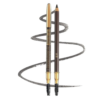 1pcs Eyebrow Pencil Longlasting Waterproof Durable Liner Eyebrow 5 Colors to Choose (1# Black)