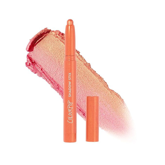 ColourPop Shadow Stix - Cream Eyeshadow Stick with Long-Lasting Color - Multi-Use Cream Makeup with a Built-In Sharpener & Precise Tip for Easy Application - Friday Feels (0.05 oz)