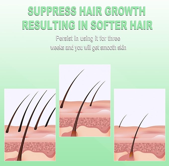 Epilators Hair Removal for Women, Glabrouse Skin Facial Hair Removal, Facial Hair Epilator with Eyebrow Trimmer for Women Face Sensitive Skin for Bikini, Face, Arm, Legs, Armpits, Green