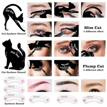 MISS ROSE M All In One Full Makeup Kit,Multipurpose Women's Makeup Sets,Beginners and Professionals Alike,Easy to Carry (Black)