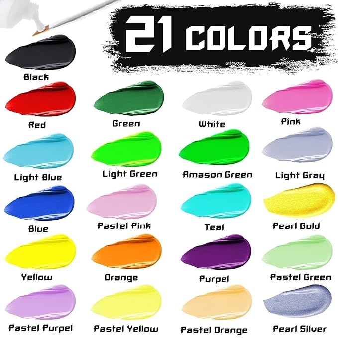 Go Ho Red Face Body Paint Washable(2.37oz/pc),Water Based Cream Face Paint,Devil/Clown Nose Red Body Paint for Halloween SFX Cosplay Costumes Festivals Makeup