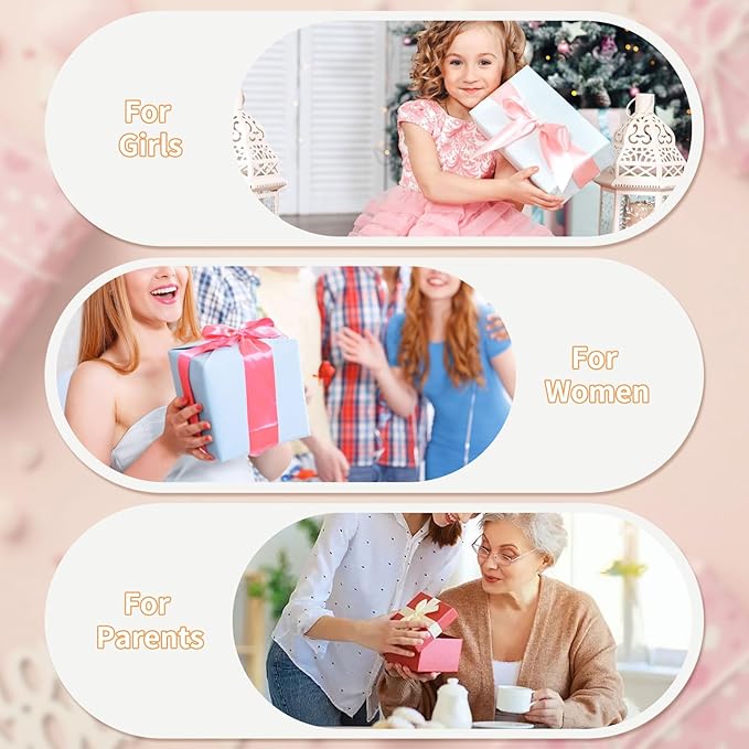 OCHEAL Small Multi-Functional Makeup Bag for Teens and Women Cute Cosmetic Case with Zipper Pouch/Double Handle for Travel Daily Use Multi-Scene Storage - Christmas or Birthday Gift for Girls-Black