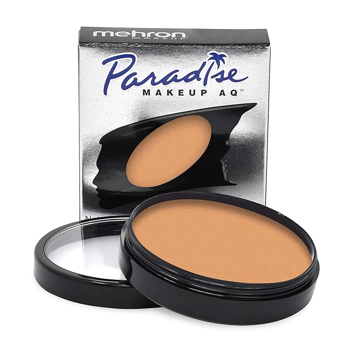 Mehron Makeup Paradise Makeup AQ Pro Size | Stage & Screen Performance, Face & Body Painting, Beauty, Cosplay, and Halloween | Water Activated Face Paint, Body Paint 1.4 oz (40 g) - Felou
