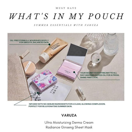 [600 Counts Refills Only] Cherry Blossom Natural Oil Blotting Sheets for Face with Mirror Case and Refills