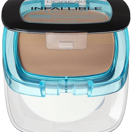 L'Oréal Paris Infallible Pro Glow Pressed Powder, Natural Beige, 0.31 oz.