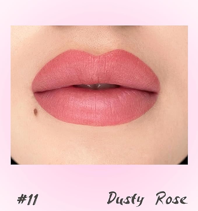 Lip Pigment – Dusty Rose – Permanent Lip Makeup – Microblading Ink for Durable and Colorful Lips – Long Lasting Color Lip Cosmetics (0.2 oz)