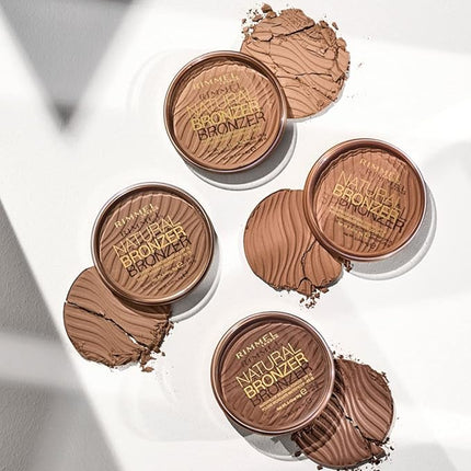 Rimmel London Natural - 021 Sun Light - Bronzer, Matte Finish, 0.49oz