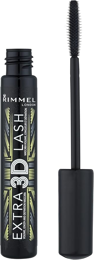 Rimmel London Extra 3D No. 003 Extreme Black Lash Mascara for Women, 0.27 Ounce