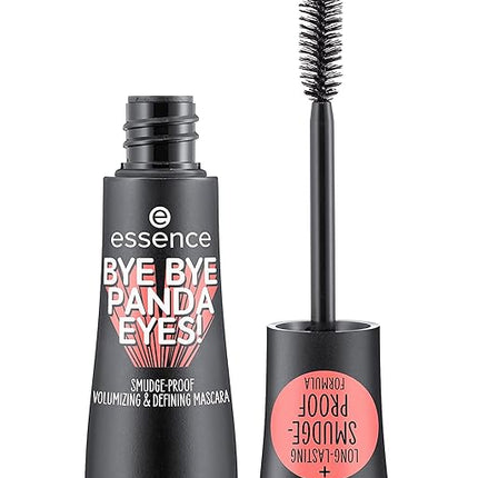 essence | 3-Pack Bye Bye Panda Eyes Tubing Mascara | Smudge-proof, Volumizing definition | Vegan | Cruelty Free