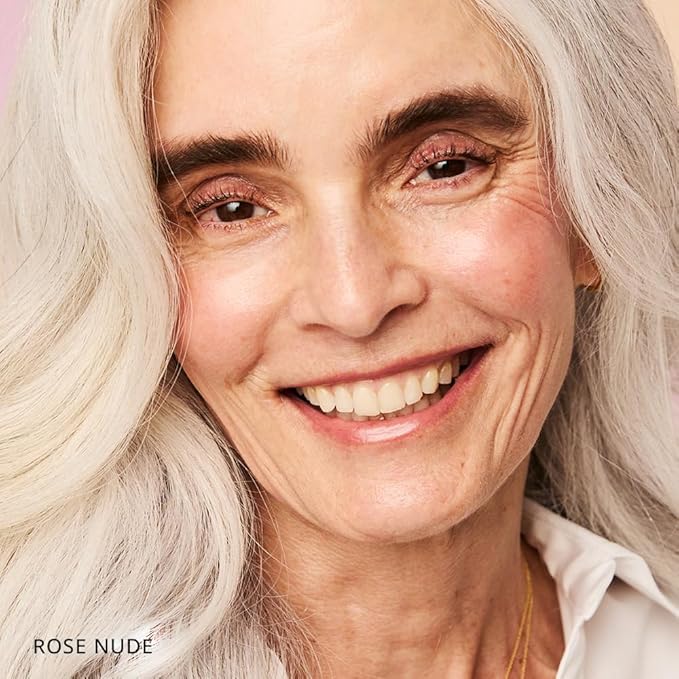 Boomstick Trio ® Rose Nude 3 Pack Cream Blush Makeup - Rose Nude Blush Stick, Highlighter Stick & Moisturizer for Cheeks, Eyes & Lips - Boom Sticks by Cindy Joseph for Older Women