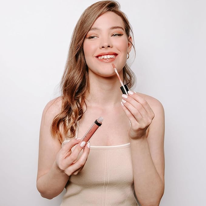 Juwel Cosmetics Liquid Lipstick for Women, High Pigment Long Lasting Lipstick, Lightweight Creamy Finish, Transfer-Proof Mineral-Based Nourishing Formula, Cruelty-Free & Lead-Free Lip Color, Dolce