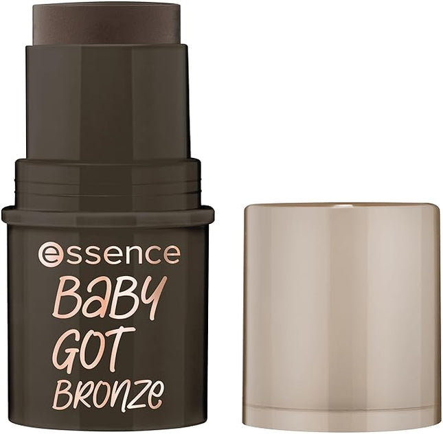 essence | Baby Got Bronze Stick | Cream Bronzer Easy to Apply & Blend | Vegan & Cruelty Free | Free From Gluten, Parabens, Preservatives, & Microplastic Particles (60 | Crush on Caviar)