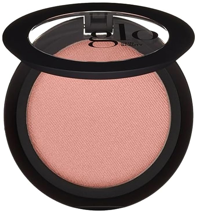 Glo Skin Beauty Blush (Sheer Petal) - Pressed Powder Blush for Cheeks, High Pigment Mineral Face Makeup Creates a Natural, Healthy Glow
