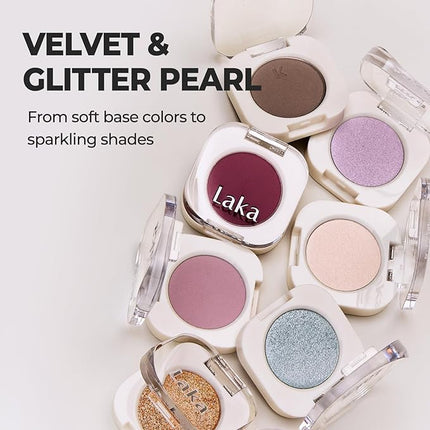 Laka Mono Single Eyeshadow, High Pigment Eye Shadow, Easy Apply, Long Lasting Color, Smooth Blendable Formula, Vegan, K-Beauty (#921 Allure)