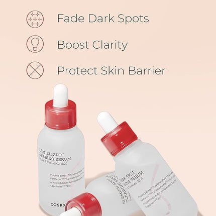 COSRX AC Collection Blemish Spot Clearing Serum, 40ml / 1.35 fl.oz | Centella, Niacinamide, EGF Serum | Cruelty Free, Paraben Free, Korean Skin Care