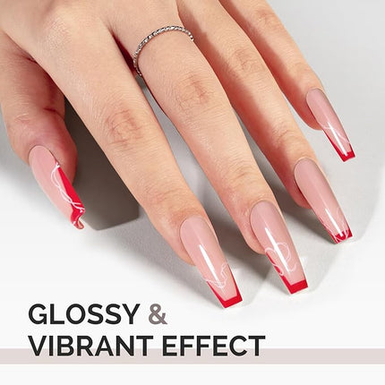 MelodySusie 15ML Pink Gel Nail Polish,Nails Soak Off UV LED Gray Pink Gel Polish Gift for Women Nail Art Manicure Salon DIY Nail Design Decoration at Home-A2405