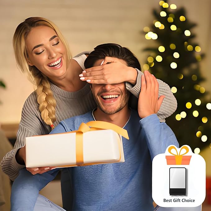 Shower Mirror for Shaving Fogless with Multifunctional Storage for Razor and Shaving Foam Canister,Adjustable Angle Mirror (Black)