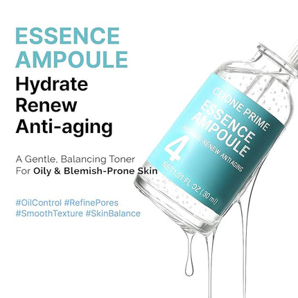 Korean Skin Care Set For Women - Gift For Women Korean Anti Aging Skin Care Products Lifting, Firmness & Hydration Essence, Mask, Booster & Ampoule Set for Radiant Smooth Looking Skin