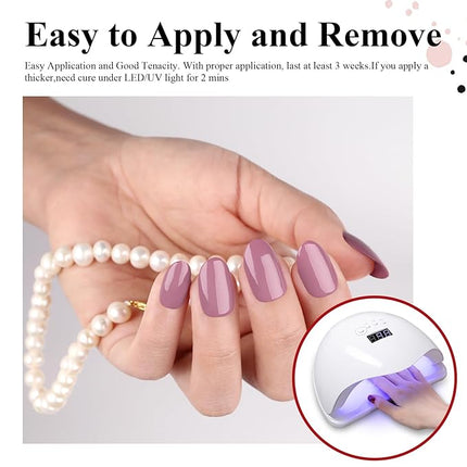 Imtiti Gel Nail Polish, 1 Pcs 15ml Red Rose wood Color Gel Polish Soak Off Nail Art Manicure Salon DIY Nail Lamp Gel Nail Design Decoration at Home Gift for Women, 0.5 Fluid Ounces