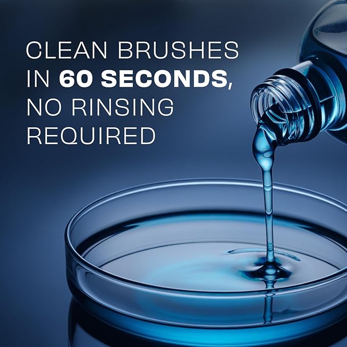 Original Makeup Brush Cleaner - Professional Cleanser for Makeup Brushes - Quick-Drying, Rinse-Free Formula - Removes Stubborn Waterproof Make Up, 32 oz