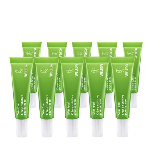 Weleda Skin Food Original Ultra-Rich Body Cream, .34 Fluid Ounce (Pack of 10), Travel Size, Plant Rich Moisturizer with Pansy, Chamomile and Calendula, TSA Compliant