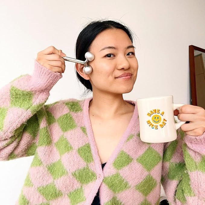 Face Roller Skin Care Tool | SKINSCULPT Face Massager Tool | Natural, Non-Toxic Sculpting Tool for All Skin Types | Relieves Facial Tension & Rejuvenates Skin