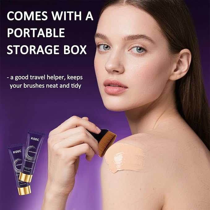 Leg Makeup Waterproof - Coverage for Scars & Blemishes, No Transfer, Lightweight & Long-Lasting, Natural Radiance (01)