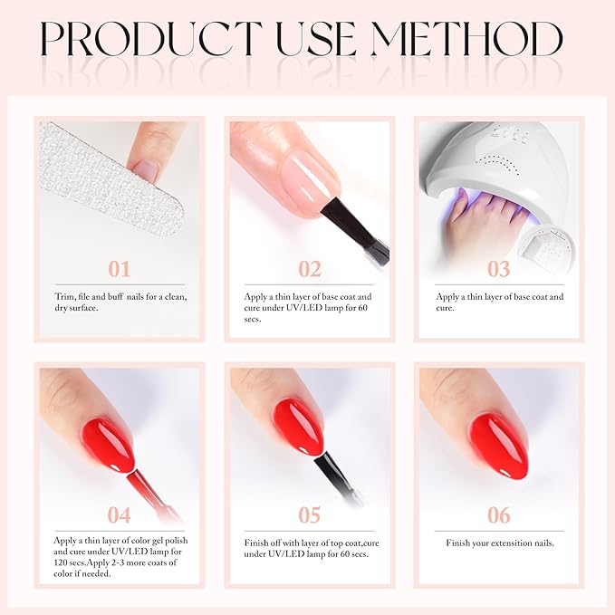 Double Rhythm Gel Polish Translucent Sheer Neutral Natural Light Milky Same Color Same Bottle 15ML Jelly UV Gel Polish Art DIY at Home (Nude Beige-A1119)