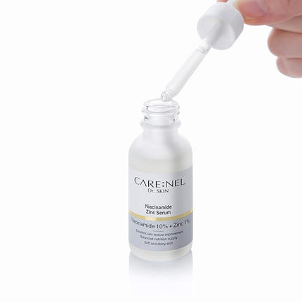 Korean Skin Care Serum Vitamin B, C Serum for Face - Niacinamide 10% Zinc 1% - K Beauty Hydrating Facial Serum - 1fl.oz.(30ml)