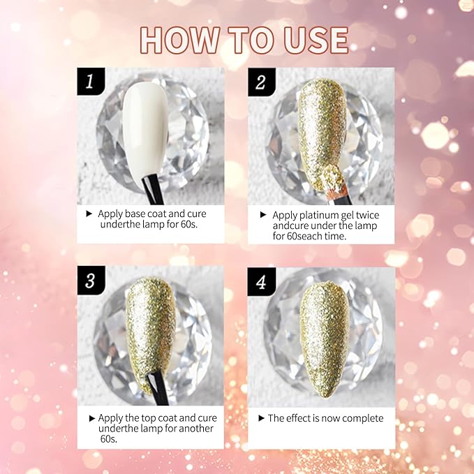 Finger Secret 4 Colors Set Ombre Gel Nail Polish,Gradient Painting GelS with 20pcs Nail Sponges for Gel Paint for Nails Art can be Painted in Salon or Home Use (k10)