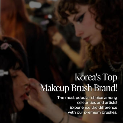 Piccasso Brush Korean Foundation Spatula – Professional Stainless Steel Makeup Tool for Thin, Seamless Foundation & Cream Blending (Tapping Cover)