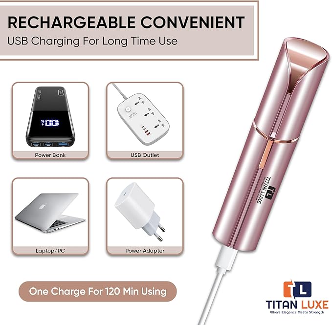 Facial Hair Removal for Women, Face Shavers for Women, Portable Lady Face Electric Razor for Lip, Peach Fuzz, Chin with USB Rechargeable