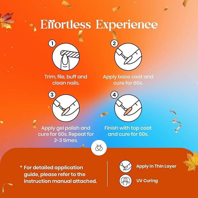 beetles Brown Gel Nail Polish Set - 6 Colors Coffee Brown White Neutral Pink Nude Gel Nail Polish Caramel Cappuccino Soak off Uv Led Lamp Needed Nail Art DIY Manicure Fall Gift Set