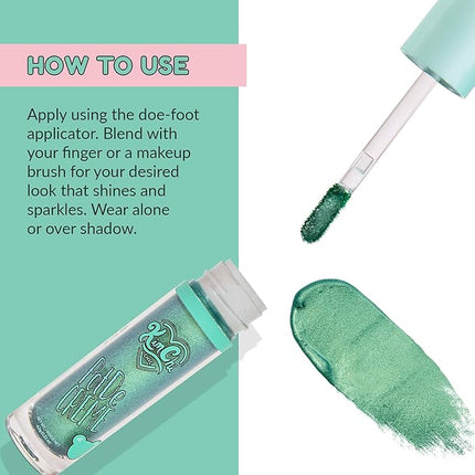 Kimchi Chic Beauty PotDe Crème Cream Eye Shadow, Shimmery, Easy Application, Smudge-Proof, Quick-Drying, Long-Lasting, Cruelty-Free and Vegan Eye Shadow, Pure Bronze, 0.21 oz