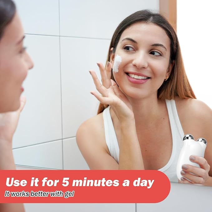 AUSLKA Facial Massage Device Kit, Slimming Face Device Lift The Face and Tighten The Skin, Anti-Wrinkle Facial Devices