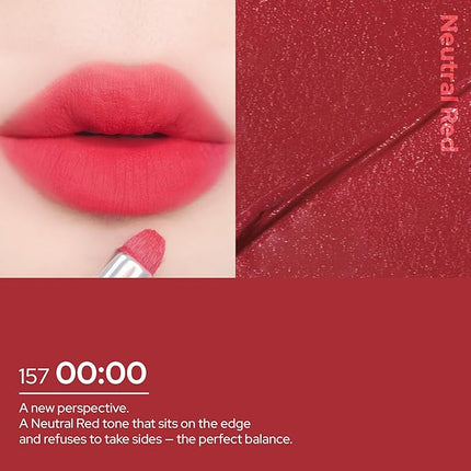 Unseen Blur Soft-matte Lip Tint Long-Lasting Stain, Blendable 3.2g, Holiday Stocking Stuffer, Winter Makeup Essentials (157 00:00, 0.11 oz)
