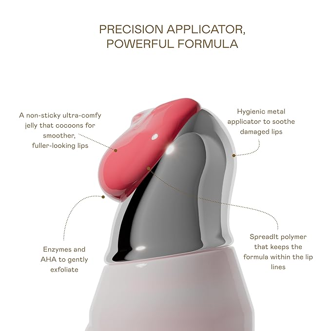 EADEM Le Chouchou Lip Softening Balm, Lip Gloss for Women, Plumper and Mask for Lips, Overnight Hydrating & Moisturizing Luxury Lip Balm, 0.5 oz, Guava Fresca