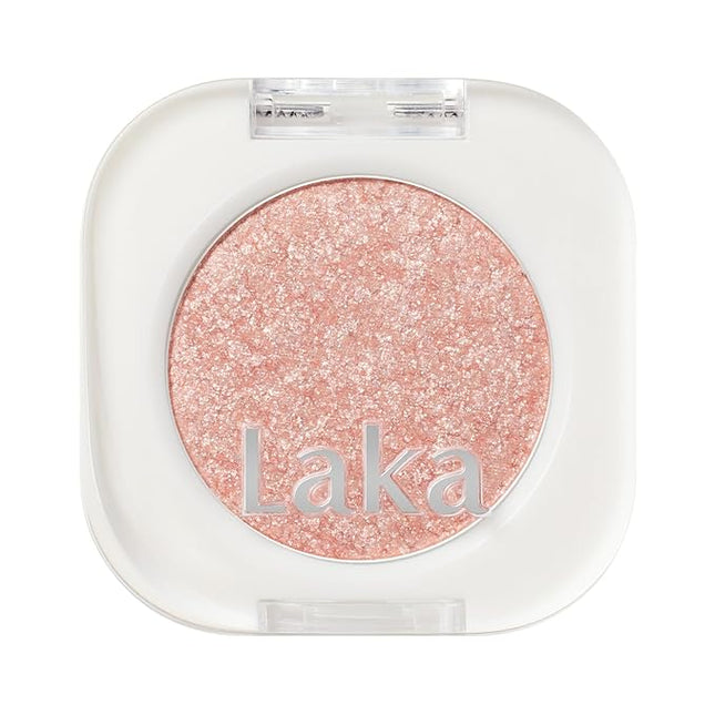 Laka Mono Single Eyeshadow, High Pigment Eye Shadow, Easy Apply, Long Lasting Color, Smooth Blendable Formula, Vegan, K-Beauty (#948 Fizz)